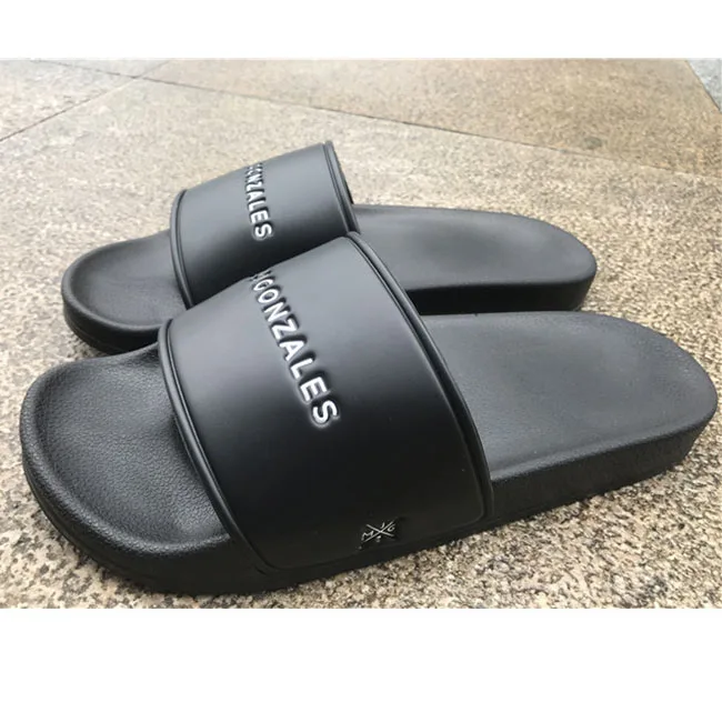 Buy Embossed Pu Slide Sandals,Brand Pu 