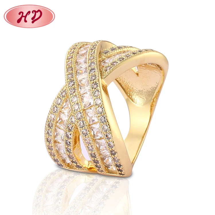 Gold Plated Braided Heart Ring | Juulry.com