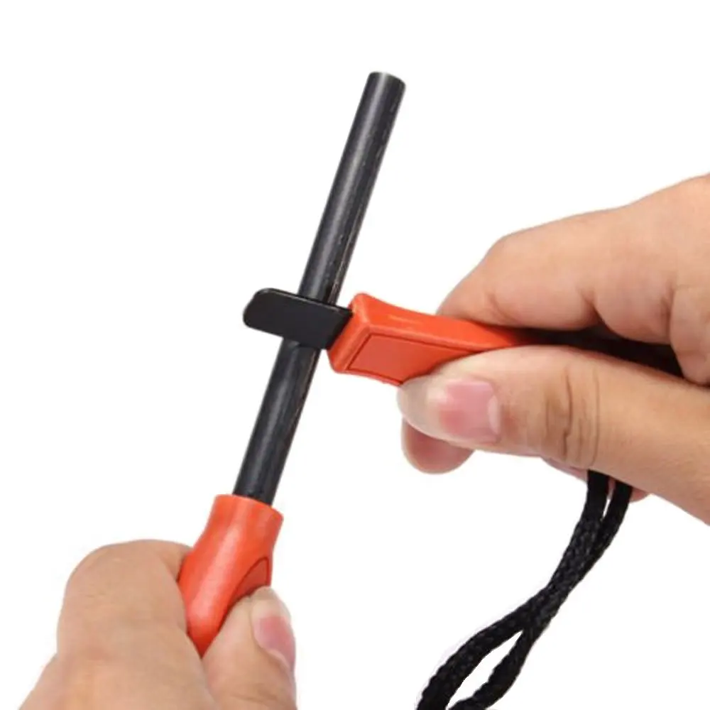 Feuerstarter Outdoor Camping Emergency Survival Tool Kit Magnesium Lighter Fire Steel Ferro Flint Stone Rod Fire Starter