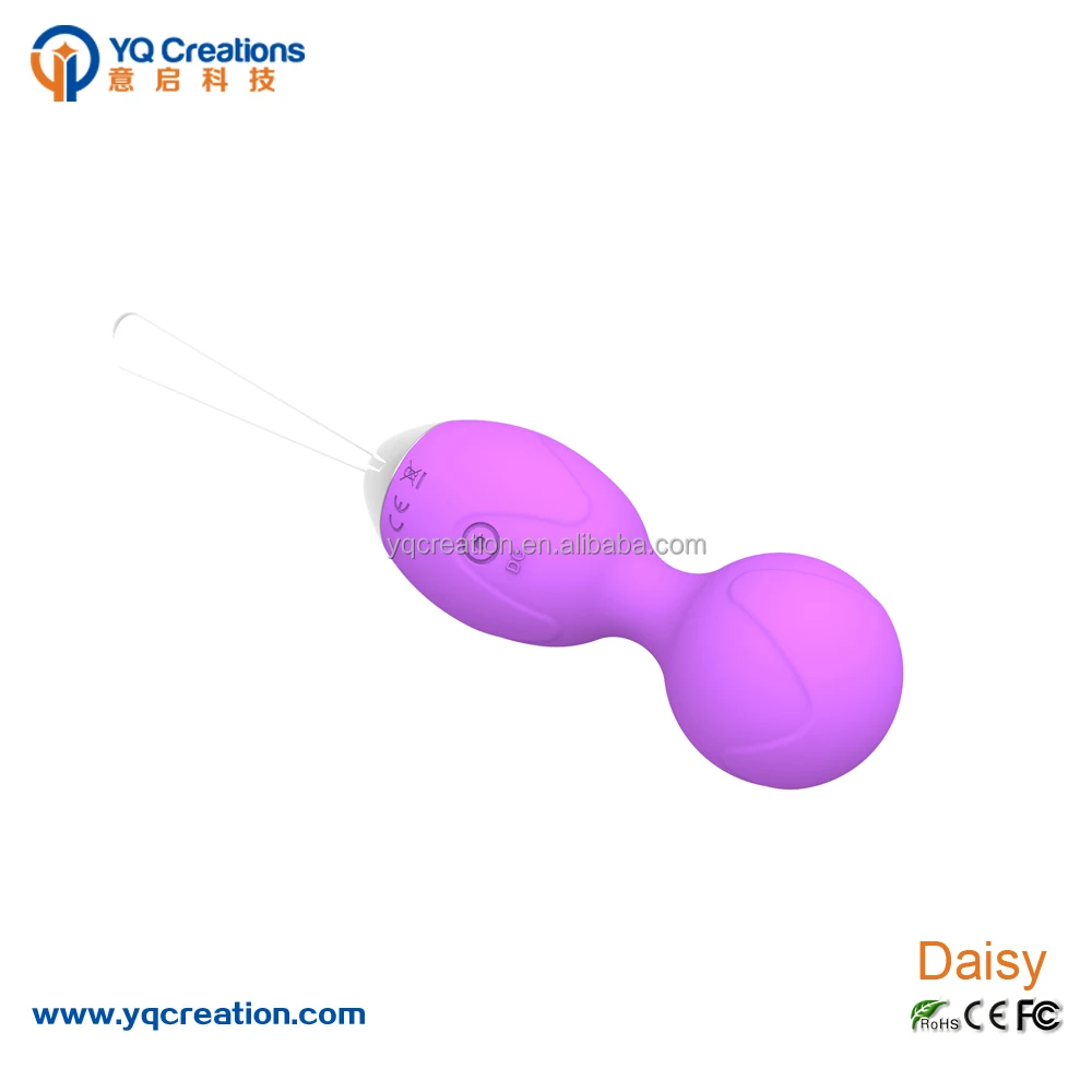 Chinese Supplier Silicone Rechargeable Loving Ball Vibrator Sex Toys Vibrating Kegel Ball for Ladies
