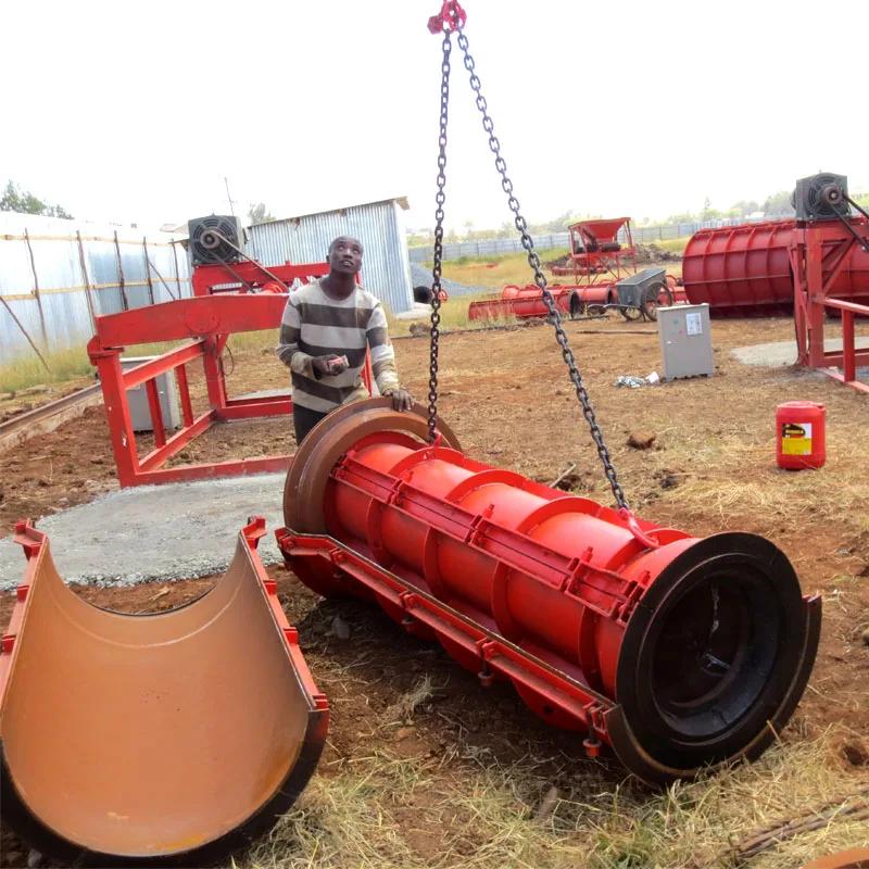 Reinforced Concrete Culvert Pipe Making Machine Concrete Pipe Machinery