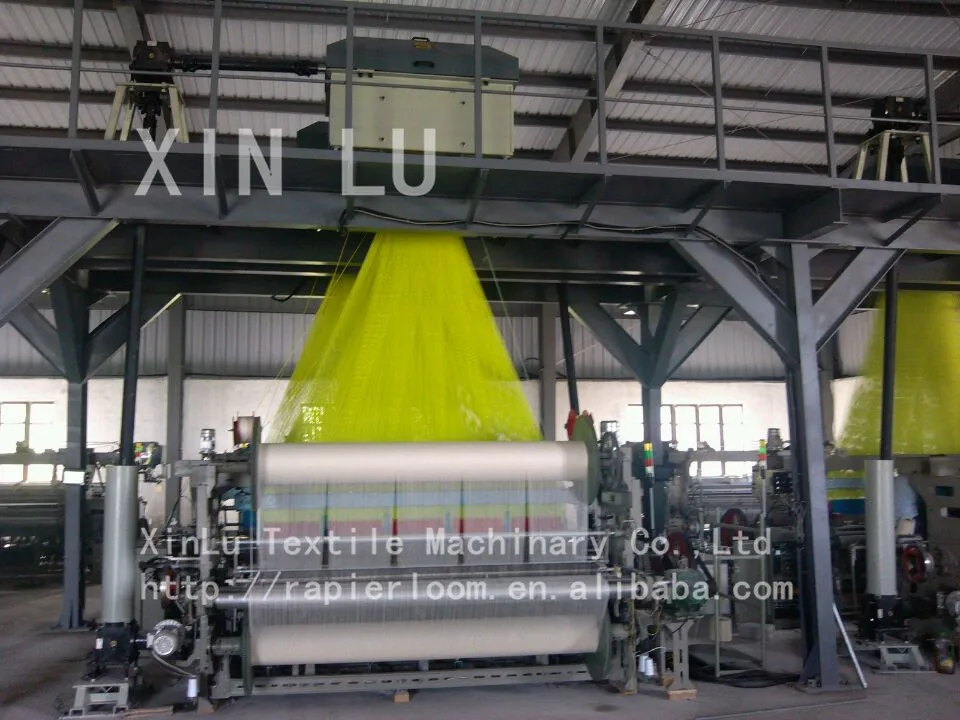 Computerized Jacquard Weaving Loom Automatic Rapier Weaving Machine Rapier Power Loom