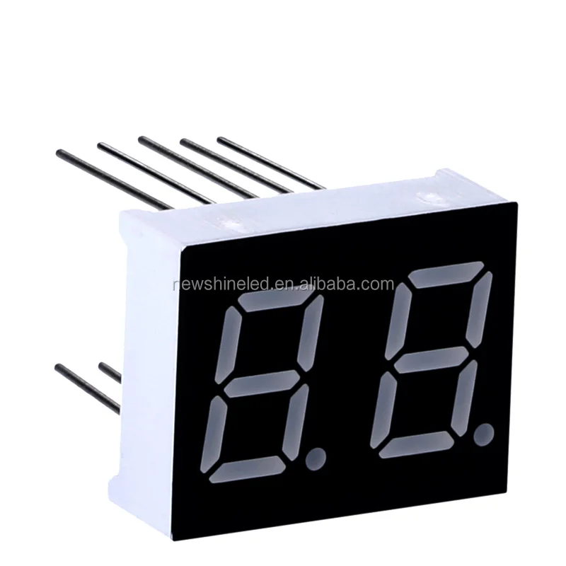 Source Factory 2 Digit 7 Segment Led Display 0.40 Inch Led 7-Segment ...