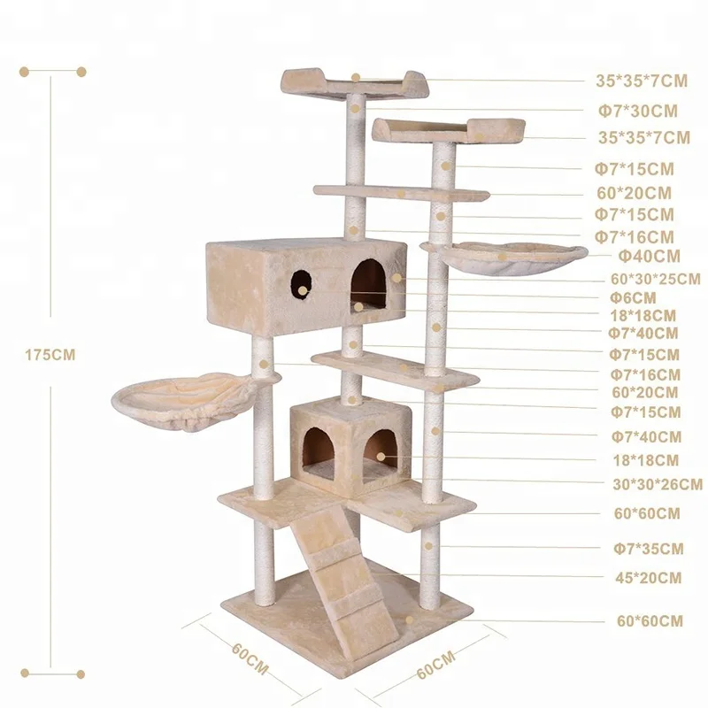 Роскошный деревянный домик для кошек «сделай сам»