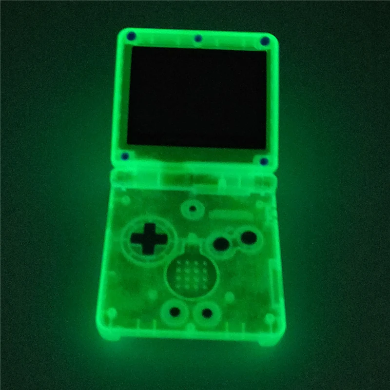 Hot Replacement For Gba Sp Glow In The Night Gitd Luminous Clear Blue Housing Shell For Nintendo Gameboy Advance Sp Console Buy Gitd Gba Sp Housing Luminous Gba Sp Housing Glow In The