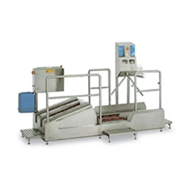 Automatic stainless steel boot washers for slaughterhouse hygiene