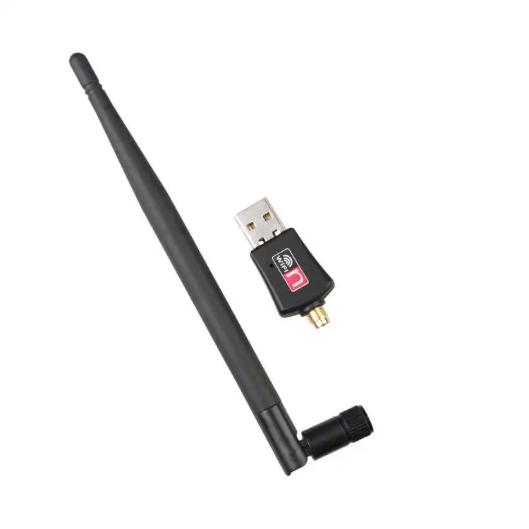 Realtek RTL8192EU 300Mbps USB 2.0 WIFI Adapter with 5dBi Antenna External Wireless 300mbps Transmission Rate Stock Product
