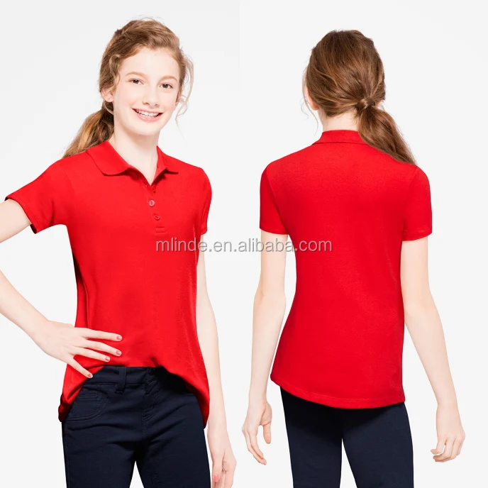 uniform polo shirts for girls