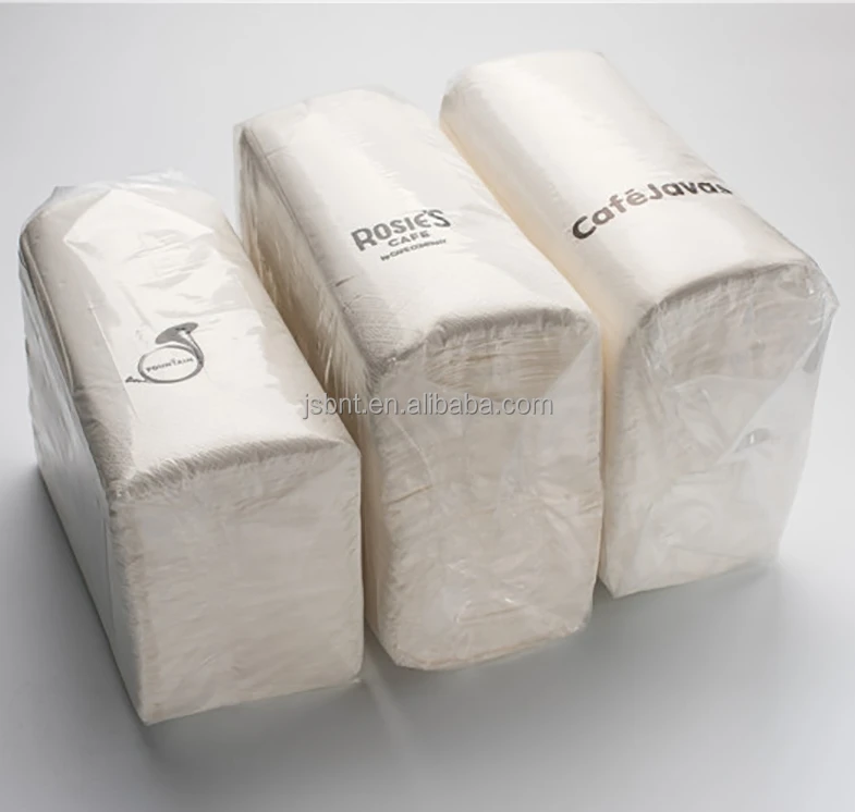 Одноразовая бумажная салфетка из чистой древесной массы толстая мягкая для ресторана