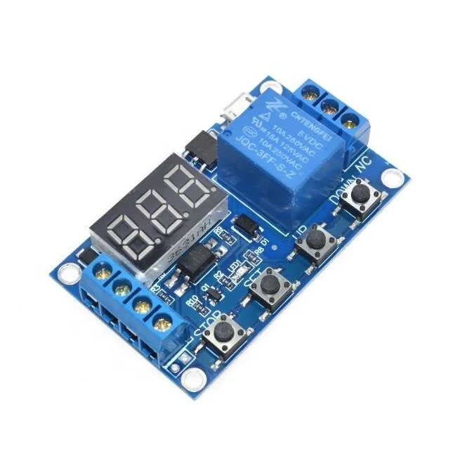 1 канал 5V релейный модуль реле задержки времени модуль триггер OFF/на переключатель времени цикла 999 минут