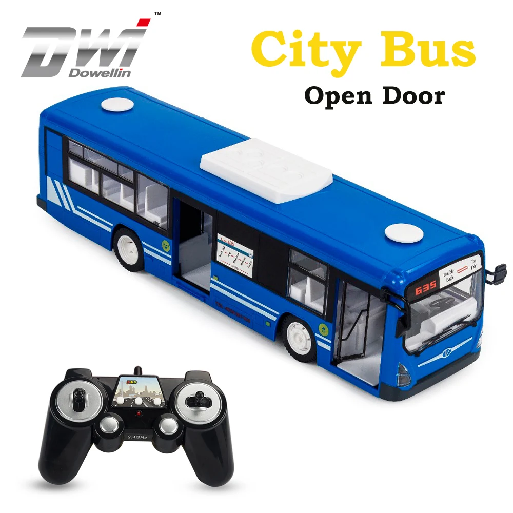 rc bus with opening doors