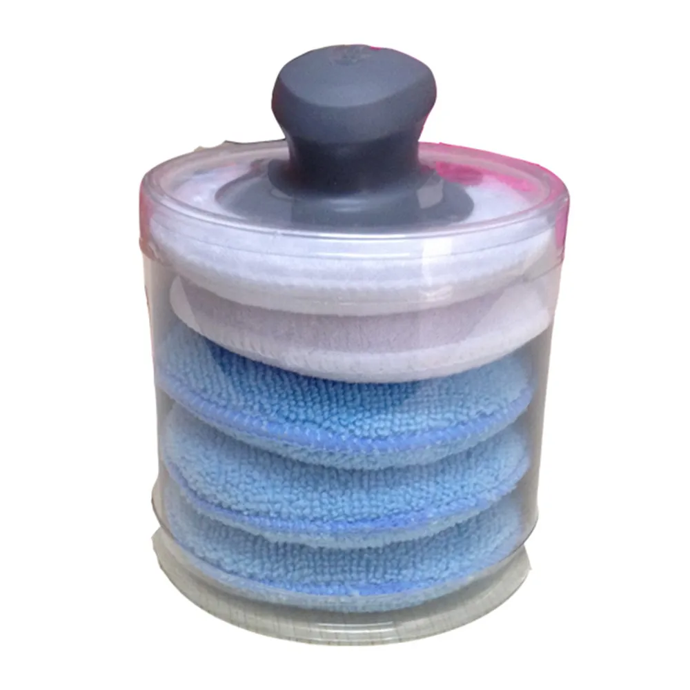 Карманный 5-дюймовый микрофибра автомобильный аппликатор для полировки воска губка