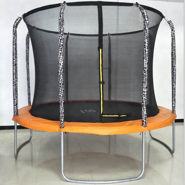 
 Лучшие продажи 10 футов стекловолокна банджи прыжки батут с ограждением для оптовой продажи  