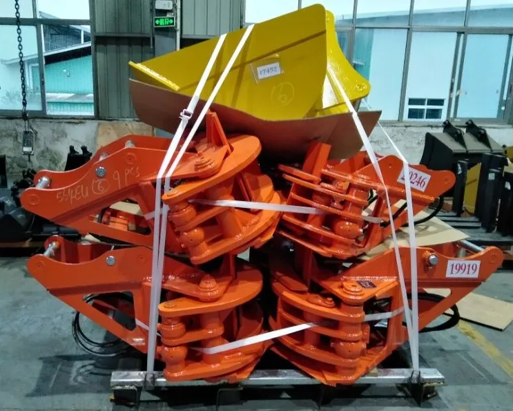 8t Stump Shear Excavator Hydraulic Wood Q345B NM400 Material