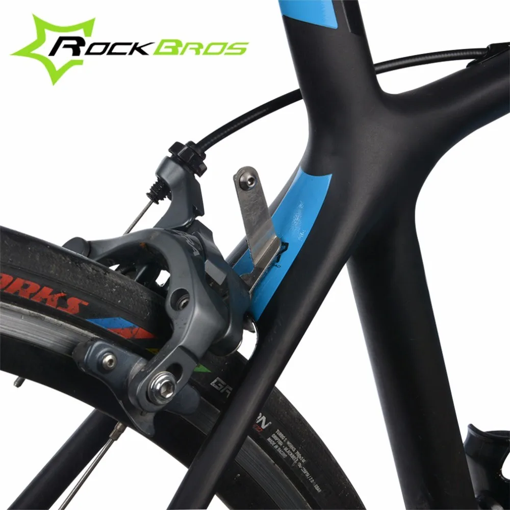 rockbros vélo de course porte-plaque numéro 4g titane alliage vtt route vélo  course numéro montage/support/porte-plaque
