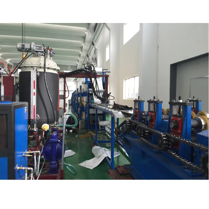 Fully Automatic PU PIR PUR Polyurethane Foam Roof Wall Panel Making Machine Production Line