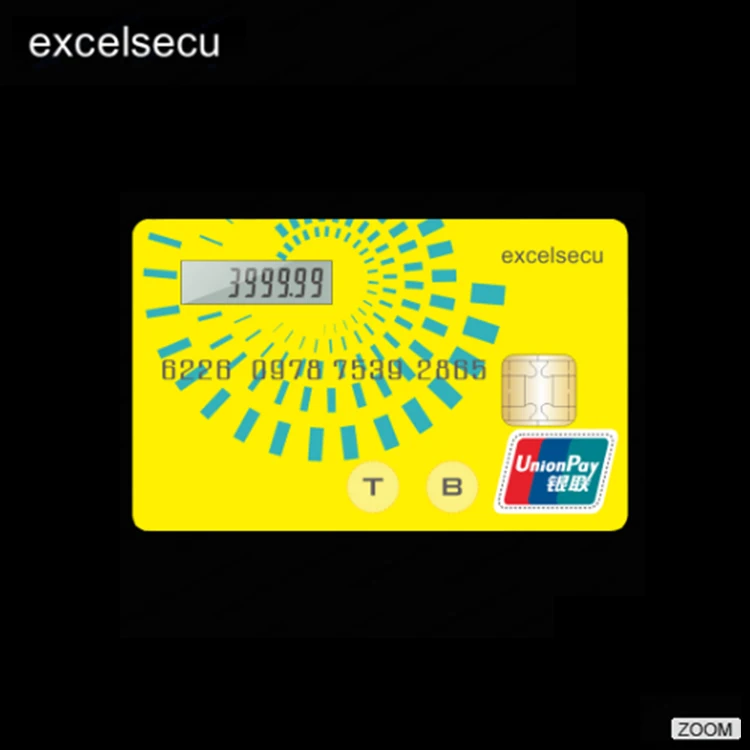 Шэньчжэнь Лидер продаж беспроводной iso 7816 гибкий E Ink дисплей смарт-карты