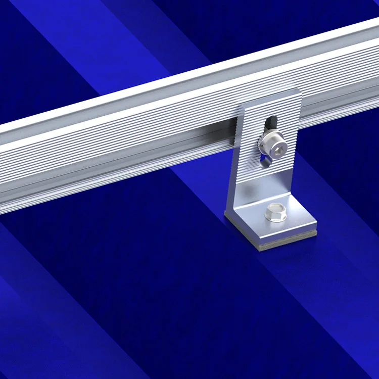 Aluminium Profiles Solar Mounting Rail Roof Solar System Mounting Rail ...