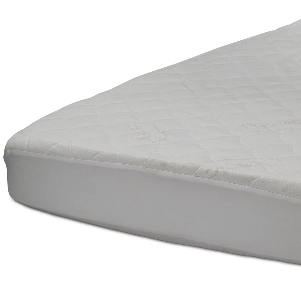 quilted tencel jacquard topper crib size waterproof mattress