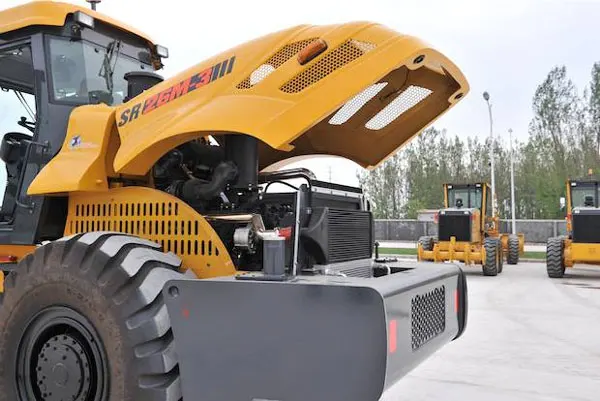 SHANTUI строительная машина 25 тонн механизм одиночный барабанный дорожный каток вибрационных SR26M-3