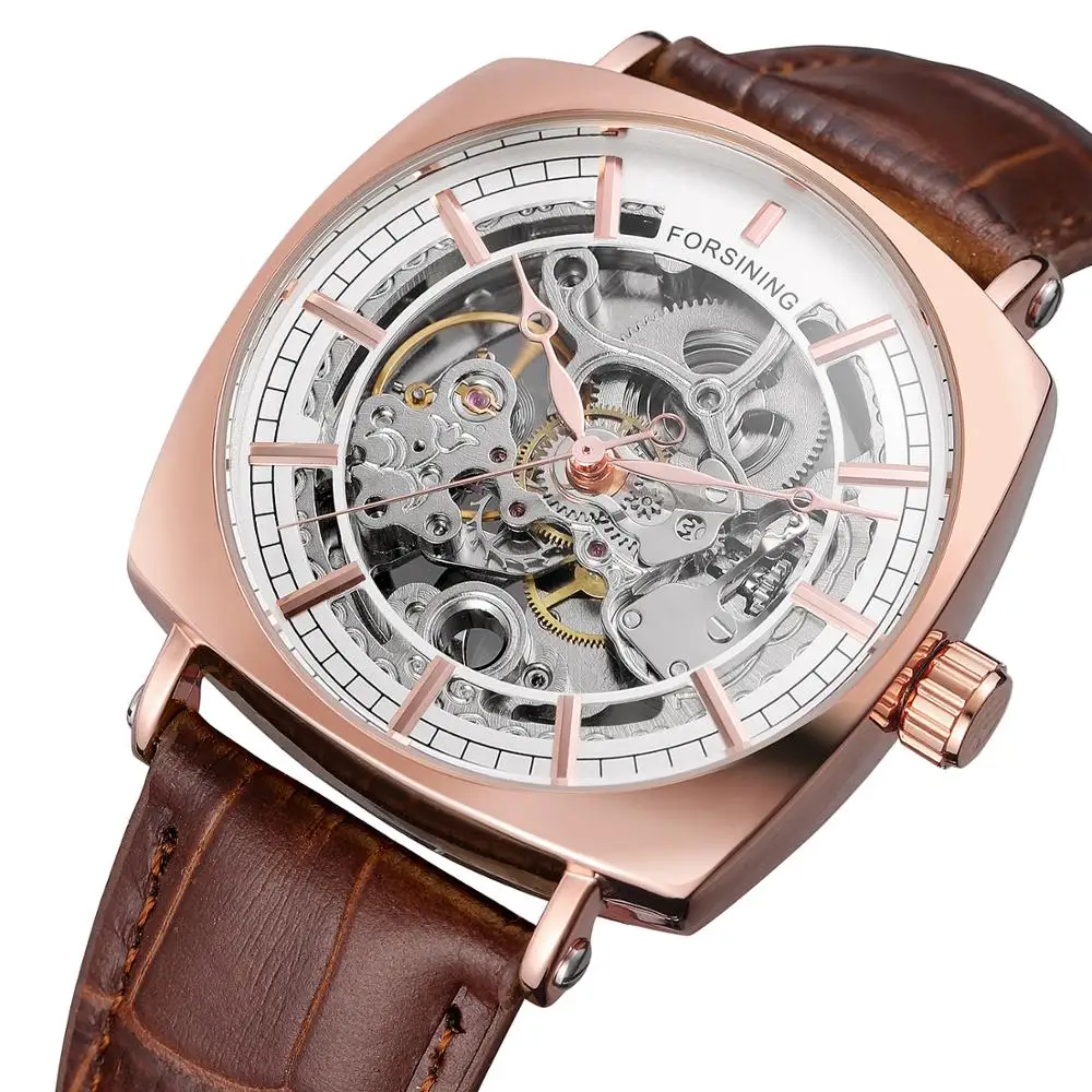 Forsining Skeleton Watch - Water Resistant & Fashionable