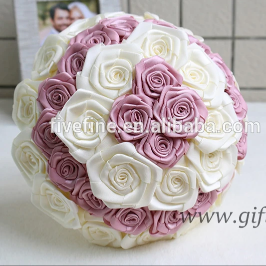 Beautiful Flowers Bouquet Large Satin Roses Wedding Bridal Bouquet Buy Dried Flower Bouquets Crystal Flower Bouquet Beautiful Flowers Bouquet Product On Alibaba Com