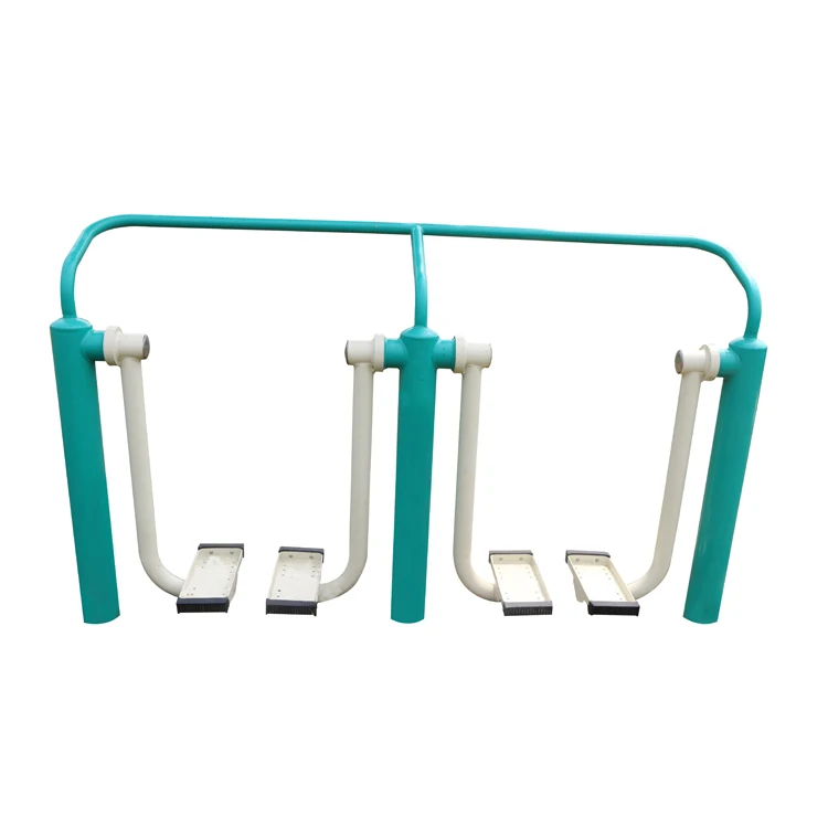 Outdoor Fitness Gym Equipment Playground Double air Walker for Kids  Children Garden Park Steel