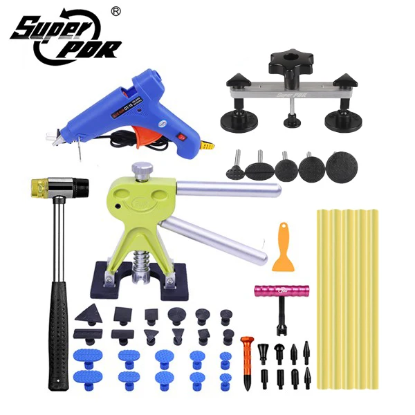 Super PDR Auto Dent Puller Kit – Metal Dent Lifter Tool For Car Body Repair