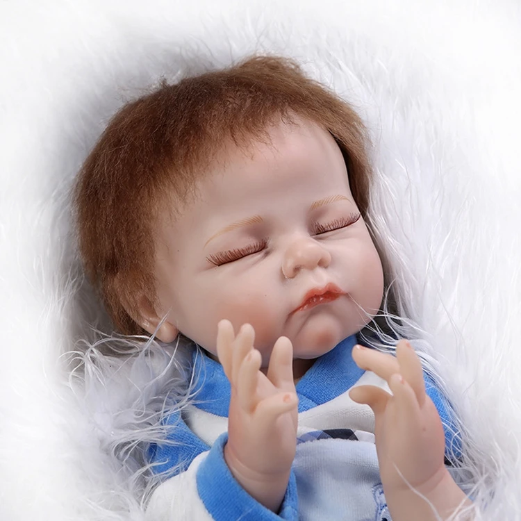 Boneca Bebê Reborn Dormindo Kaydora Sleeping Rabbit 55 cm Lifelike Reborn  Baby - Miami Outlet Importados