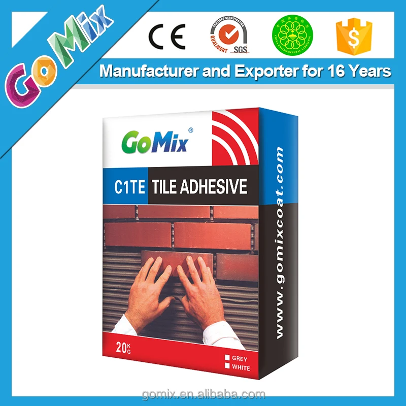 Gomix Tile Glue (C1TE) - China Tile Glue, Tile Adhesive