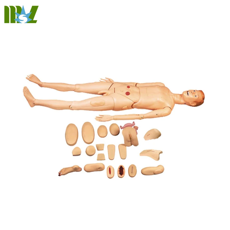 Дополнительно полная функция травмы манекен ухода (папа) MSL-H135