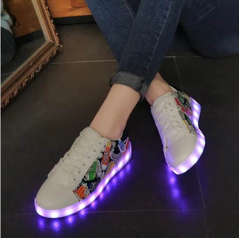 Usb Charging Comfortable Led Light Up Sneaker Sport Casual Shoes Men - Buy Sport Men,Women Shoes,Sports Sneakers Product on Alibaba.com