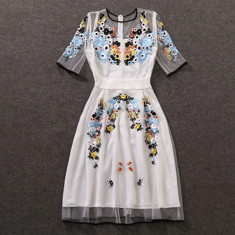 Платье С Вышивкой Купить В Интернет Магазине