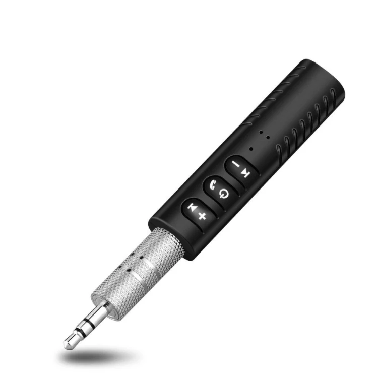 Mini Wireless Bluetooth Car Kit Hands free 3.5mm Jack AUX Audio Receiver Adapter