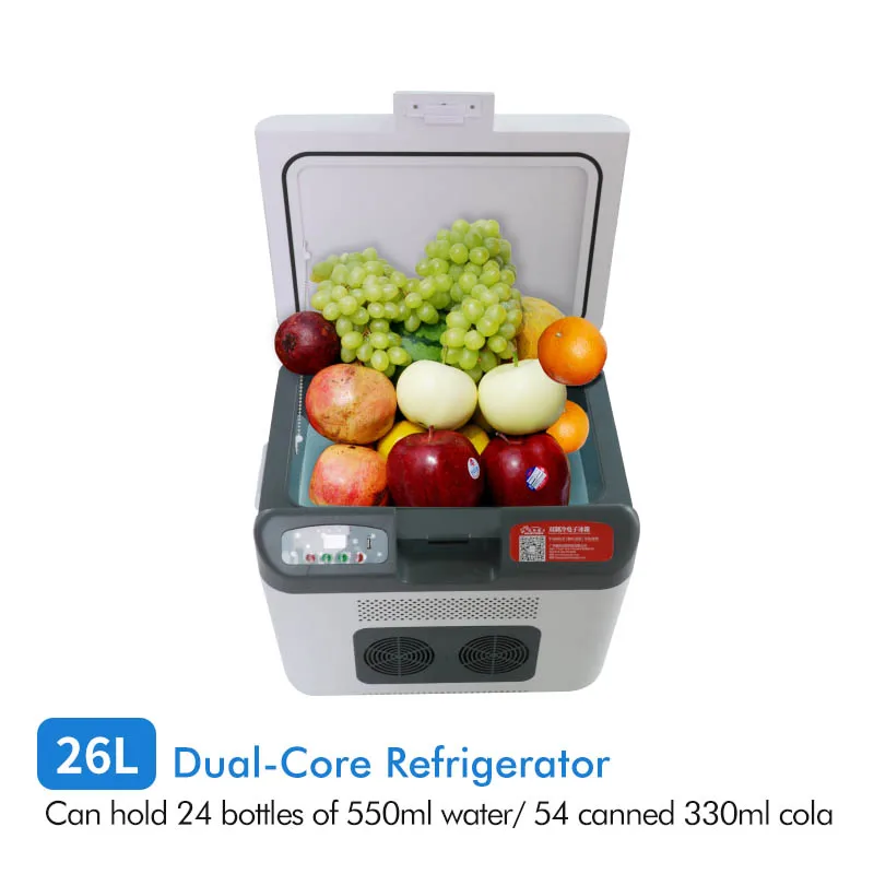 Переносной Автомобильный холодильник Электрический походный мини-холодильник для вакцины 12 л 19 26 В переменного тока 220