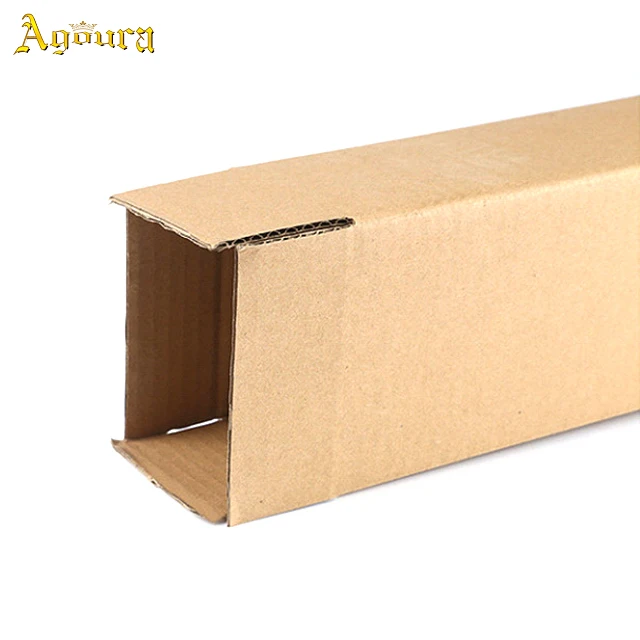 Customized Dimensions Acceptable Rectangular Carton Packaging Box Foldable Kraft Paper Box