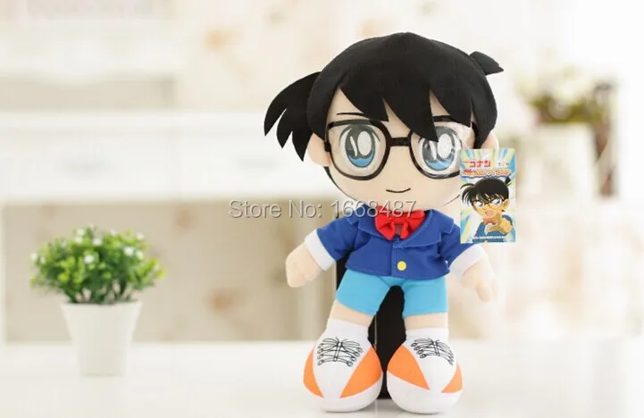 30cm kawaii peluche detective conan plush toy detective toy