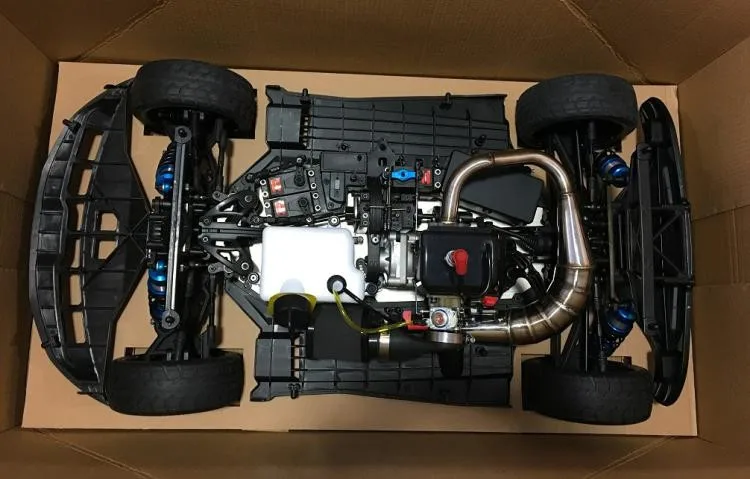 RCカー ガソリンエンジン オフロード 1/5 ドリフトRCカー 2.4G 4WD 36ccガソリンエンジン オンロード