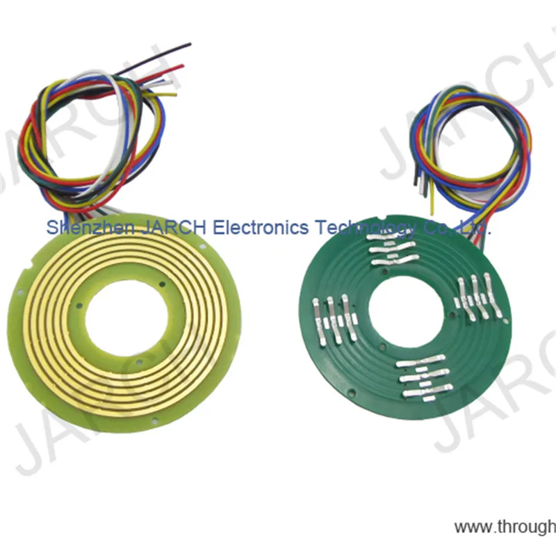 Pancake type slip ring - PSCN055-03S - CENO Electronics technology Co., Ltd  - for automobiles / low-torque