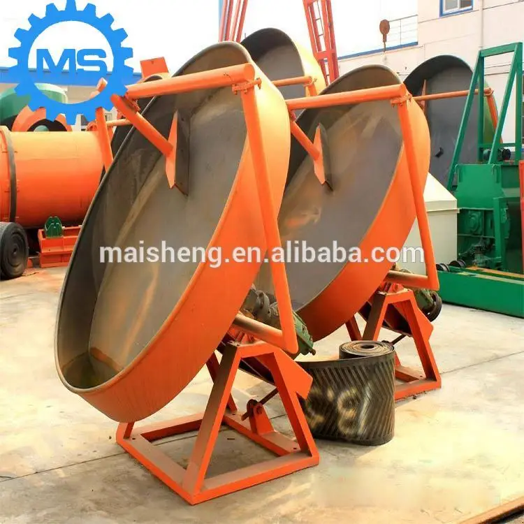 Высококачественная машина для грануляции дисков для производства органических удобрений