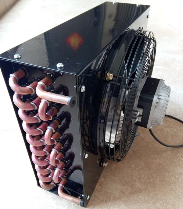 Copper Tube Small Ac Condenser Aluminum Fin Small Ac Condenser