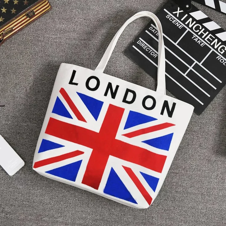 促销标志定制棉帆布英格兰旗包 Buy England Flag Bag Product On Alibaba Com