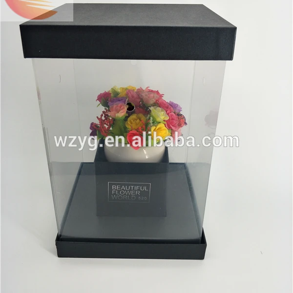 透明塑料柳条花盒pet Pp Pvc 材料塑料花盒 Buy 花盒 塑料盒透明 柔软塑料盒product On Alibaba Com