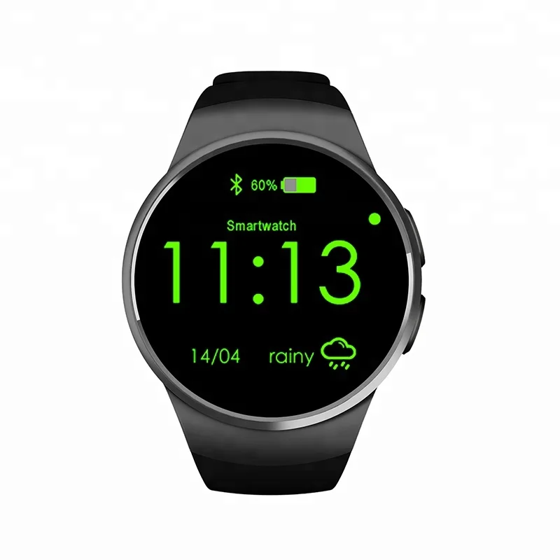 Reloj Inteligente Kw18 De 1,3 Pulgadas,Dispositivo Con Tarjeta Sim,Monitor  De Ritmo Cardíaco,Podómetro,Para Apple,Ios,Huawei,Android,Mtk2502 - Buy Kw18  Reloj Teléfono Inteligente,Reloj Inteligente Monitor De Ritmo Cardíaco  Podómetro,Tarjeta Sim Reloj 