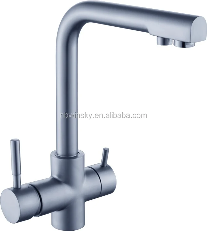 Modern Kitchen Pull Out Mixer Taps Dual Spout Spray Shower Head   HTB1k3VwIVXXXXa6XFXXq6xXFXXXp 