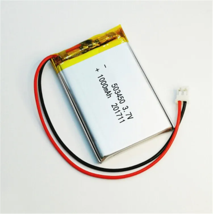 Li Ion Polymer Battery Hw503456 1000mah Rechargeable Lithium Battery 503450 37v 1000mah Li 1374