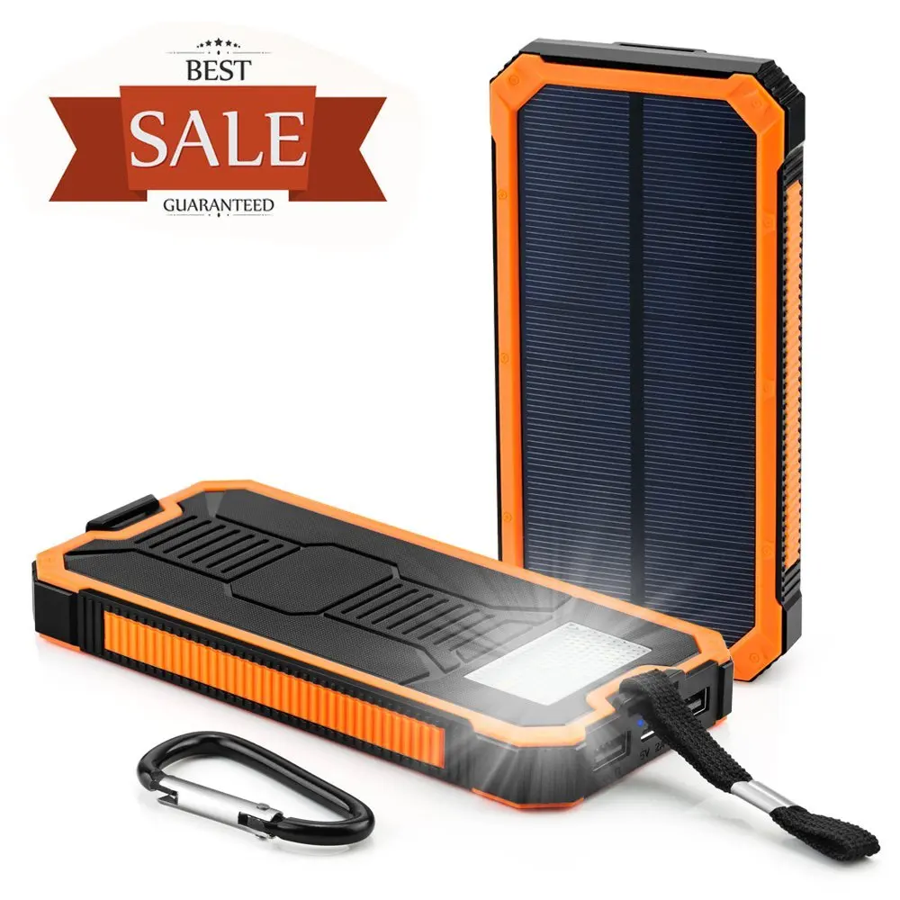 Solar Cell Phone Charger,Tomsenn 15000mah Solar Power Bank Portable Dual  Usb Outdoor External Battery Pack For Iphone - Buy Solar Cell Phone Charger, Solar Power Bank,Portable Dual Usb Outdoor External Battery Pack Product