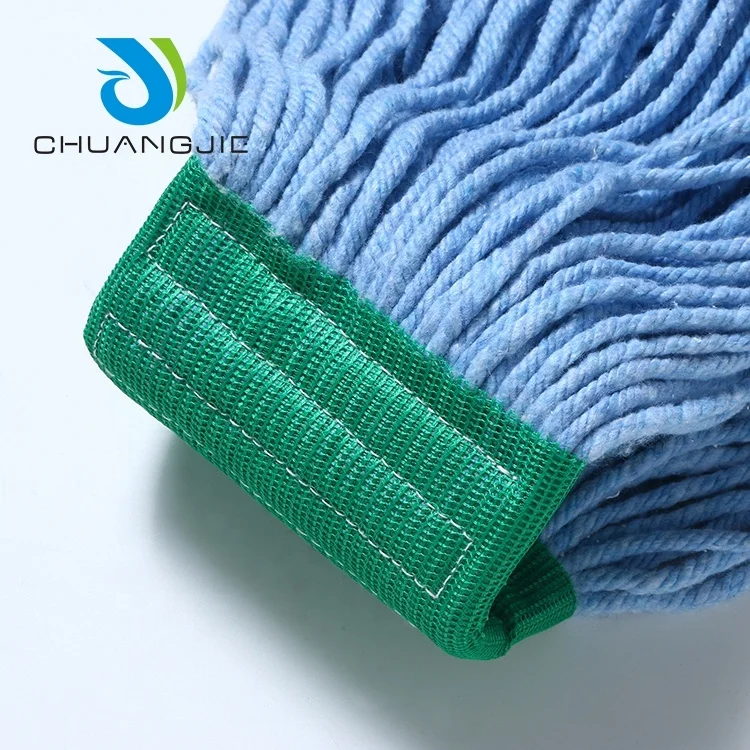 Practical Reusable Floor Cleaning Mop Spare Parts Replacement Wet Cotton Magic Blue Mop Head