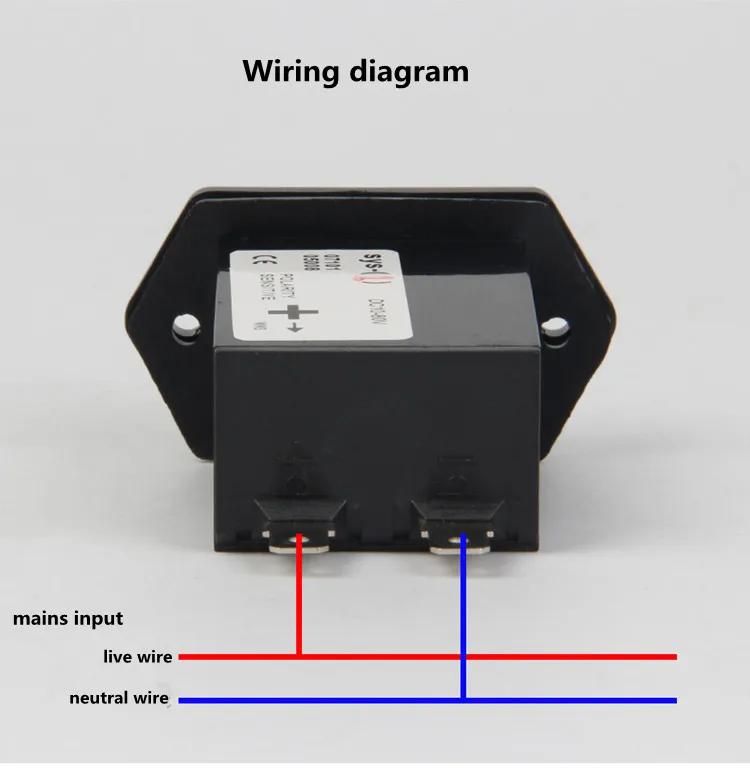 
Горячее надувательство SYS-124v 80V DC 220v 250v AC Вольт 5 цифр цифровой таймер счетчик часов counters промышленная счетчик моточасов 