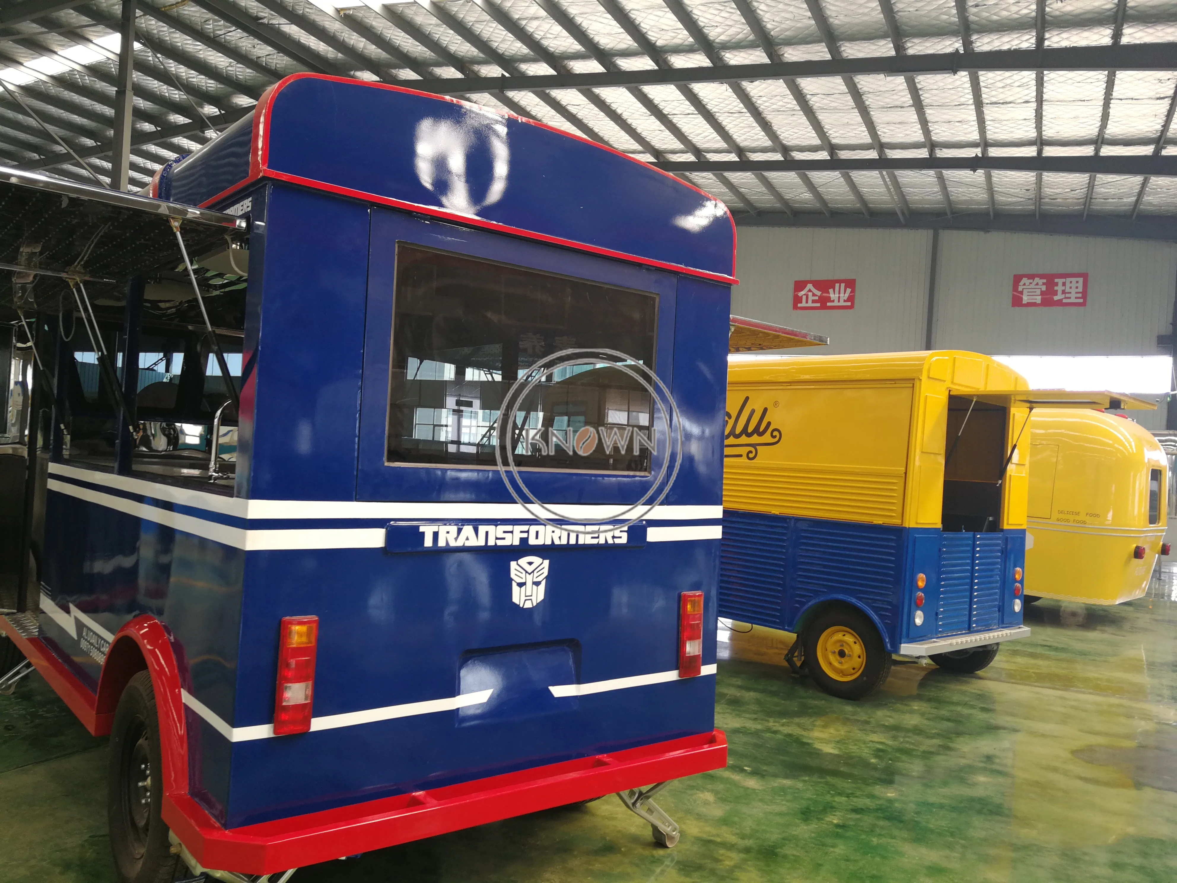 Oem Electric Food Truck 4 Wheels Food Vending Cart For Sale Europe